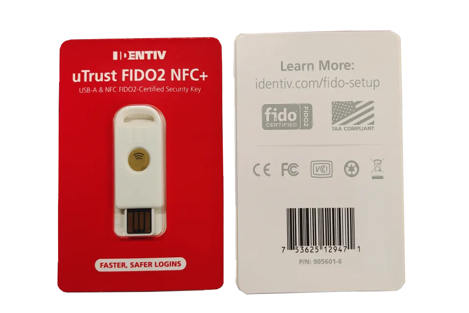 uTrust FIDO2 NFC+ Security Key