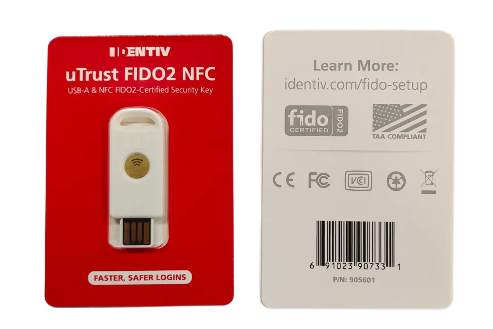 uTrust FIDO2 NFC Security Key